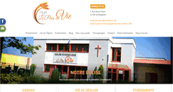 Desktop Screenshot of eglise-lepaindevie.com